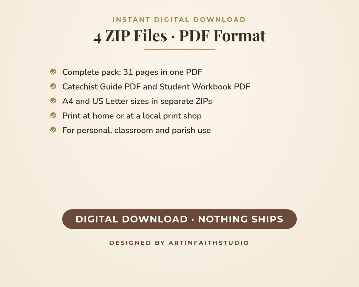 Seven Sacraments Catechism Lesson Plans for Catechists - Catholic Worksheets for Kids, CCD Religious Education, Parish Faith Formation